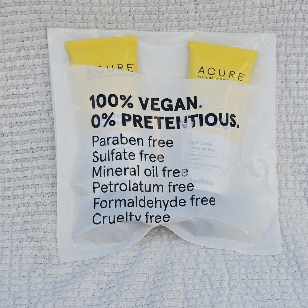 ACURE Brightening Day & Night Cream Duo Pack 1.70 Fl Oz.